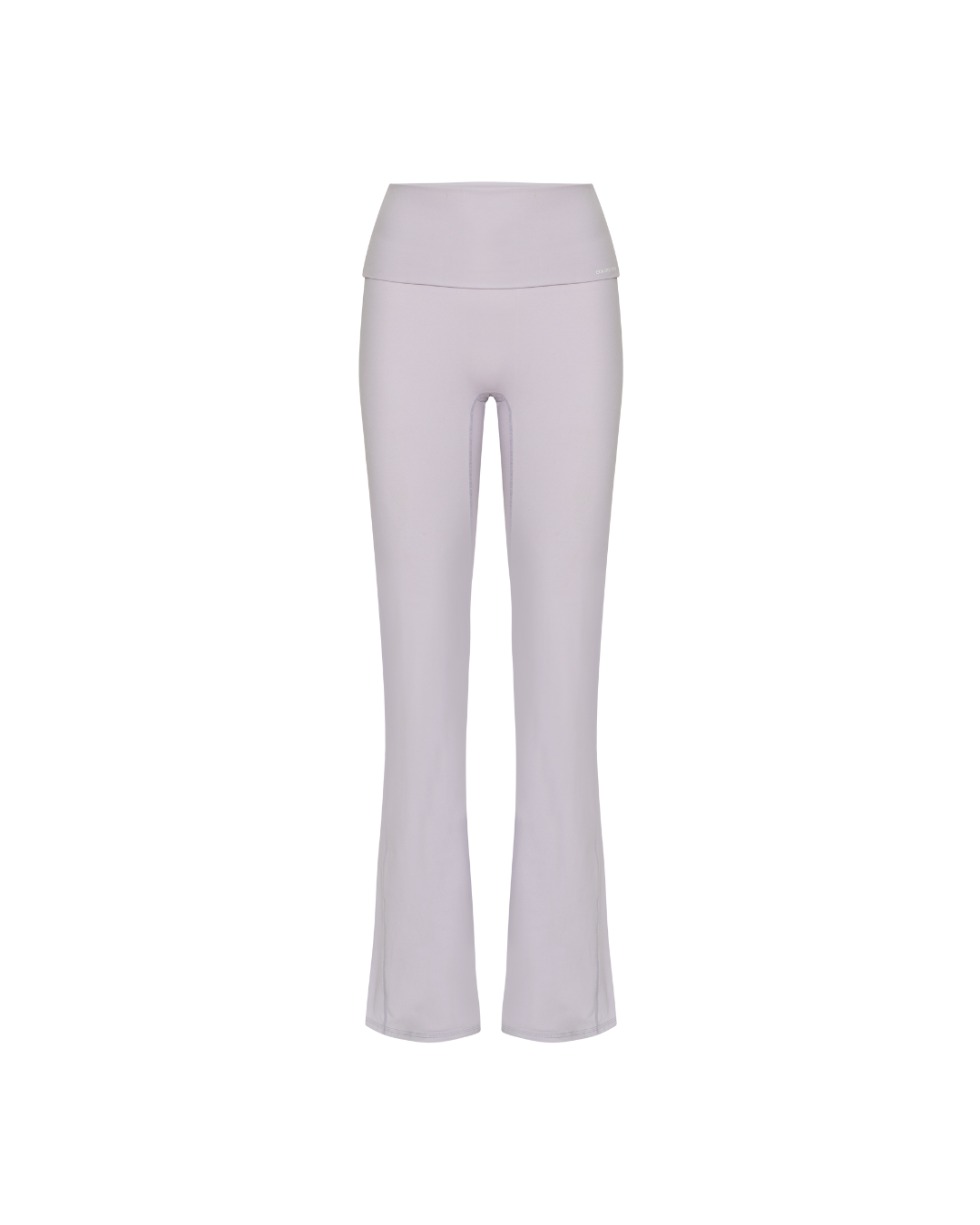 Neaty Fold Over Flare Pants - Lilac Mist