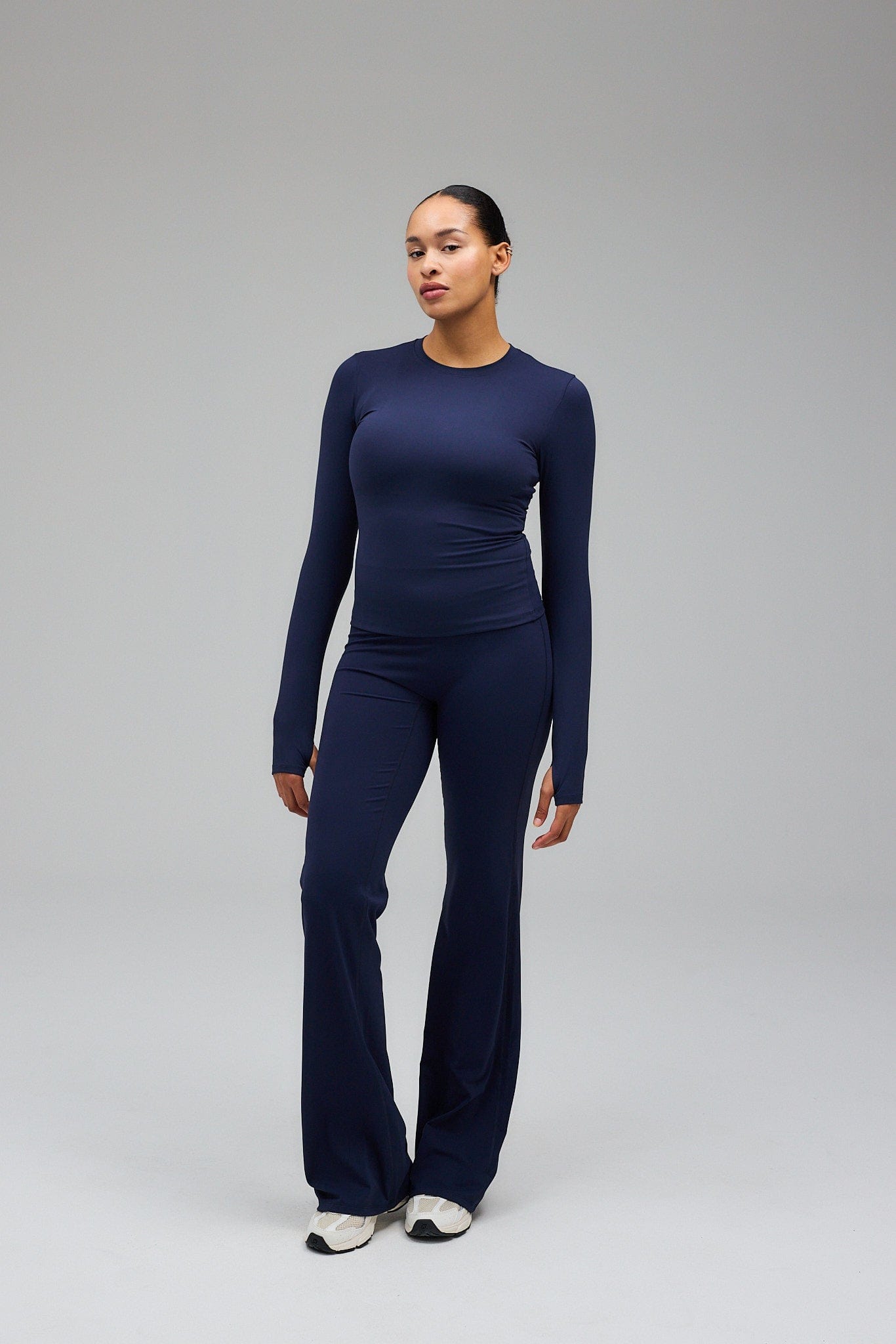 Flare Yoga Pants - Navy