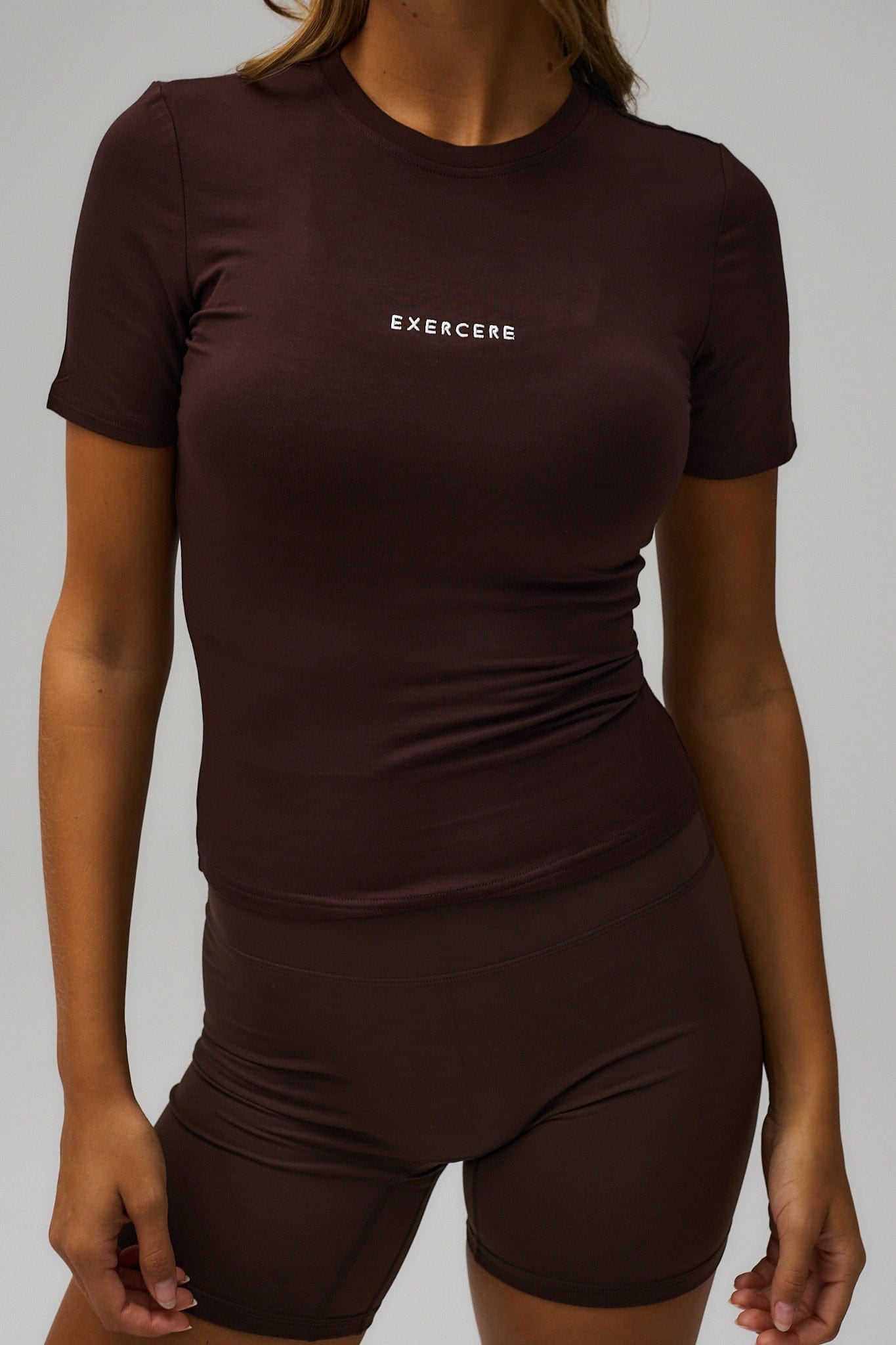 Jersey T-shirt - Coffee