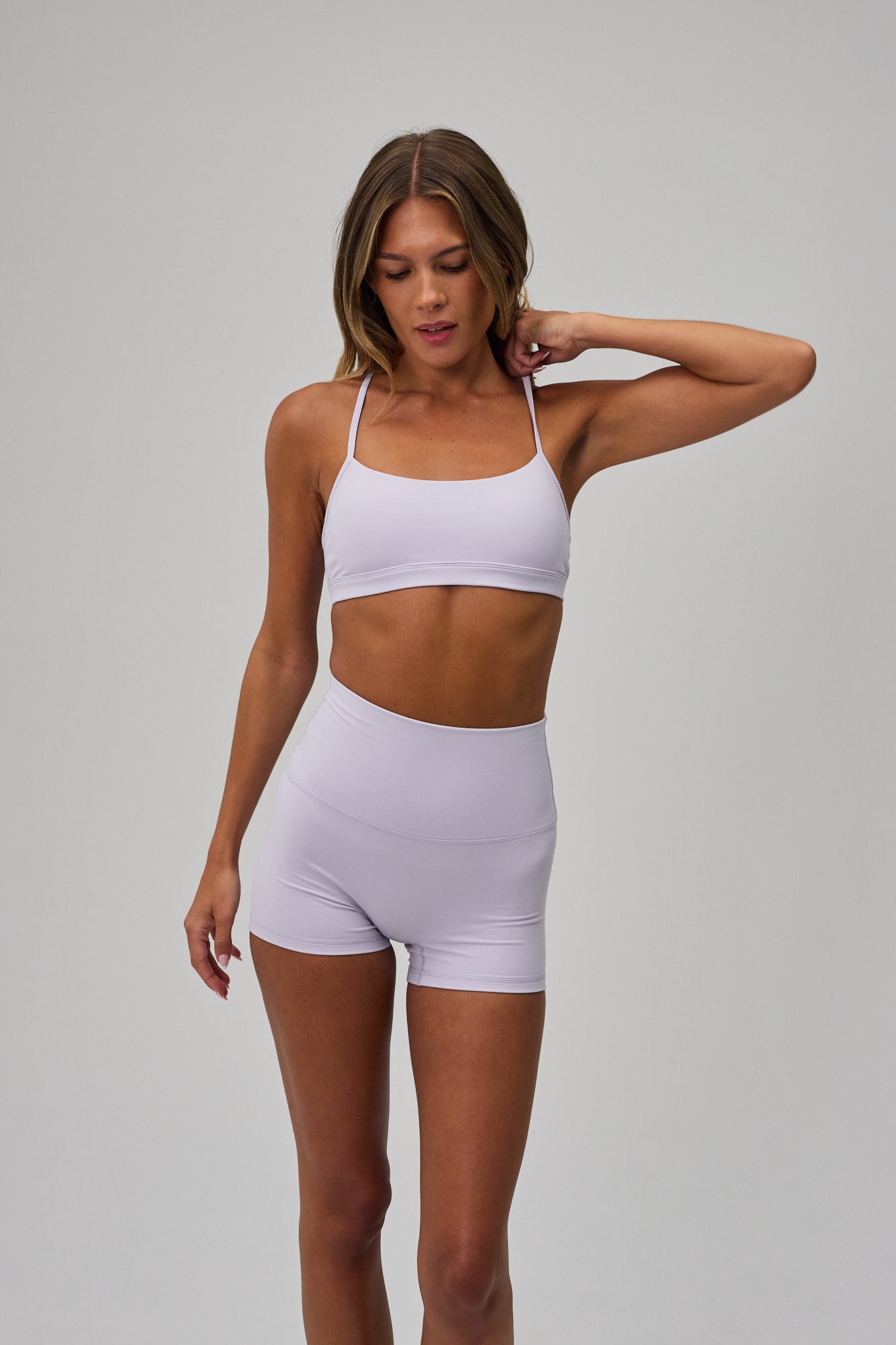Mini Fleek Shorts - Lilac Mist