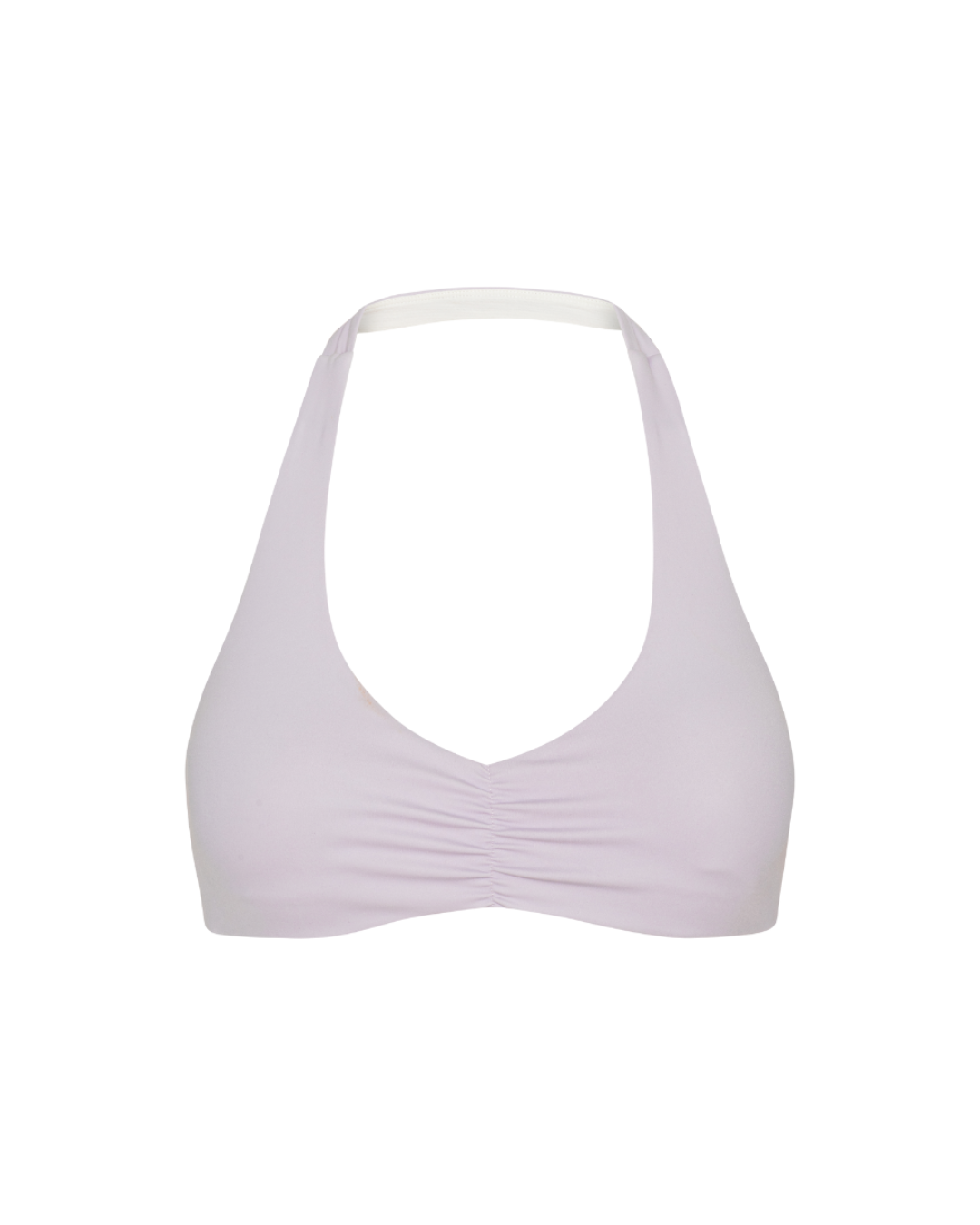 Scrunch Halter Bra - Lilac Mist